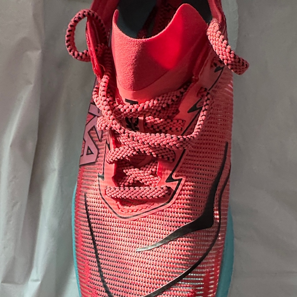 Hoka MACH X 2 Women's peach and Teal Athletic Shoes - Picture 13 of 14